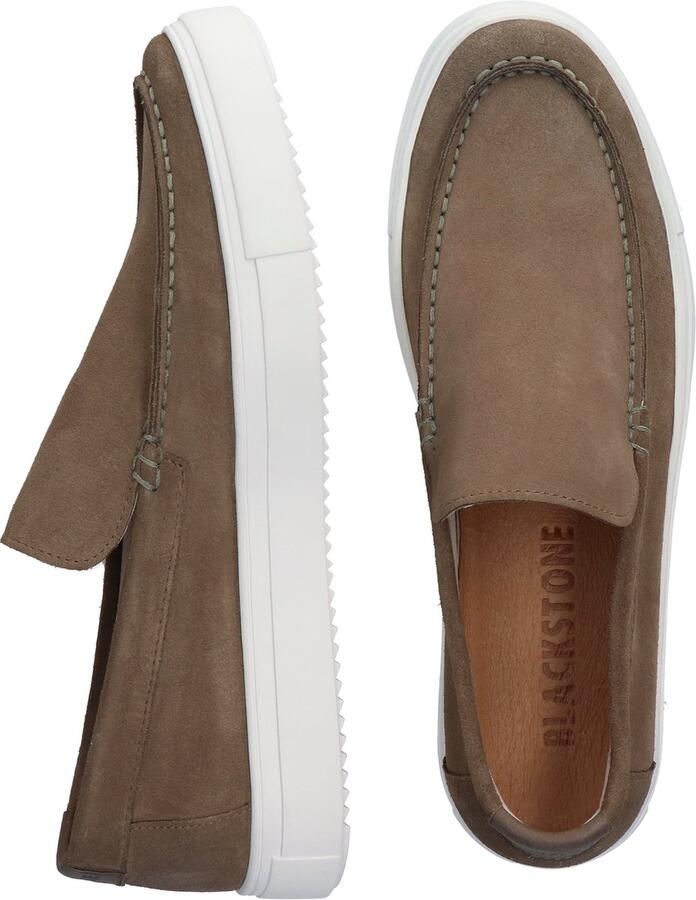 Blackstone Giulio Carlo Shiitake Slip-ons Brown Heren - Foto 2