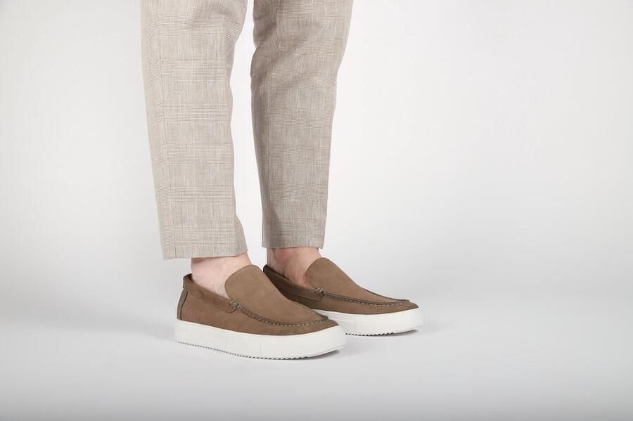 Blackstone Giulio Carlo Shiitake Slip-ons Brown Heren - Foto 8