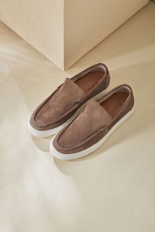 Blackstone Giulio Carlo Shiitake Slip-ons Brown Heren - Foto 6