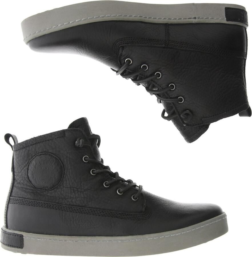 Blackstone Mannen Nubuck Boots Herenschoenen GM06 Zwart - Foto 2
