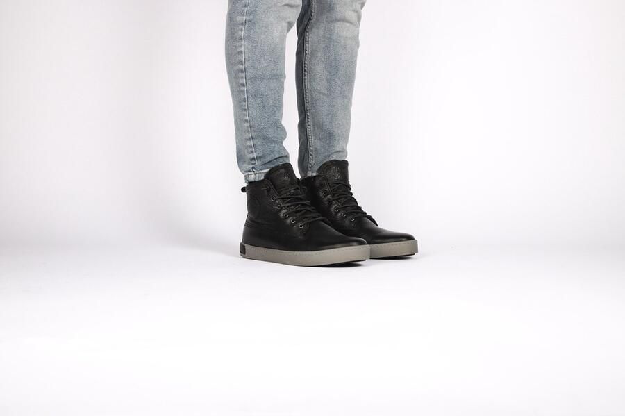 Blackstone Mannen Nubuck Boots Herenschoenen GM06 Zwart - Foto 9