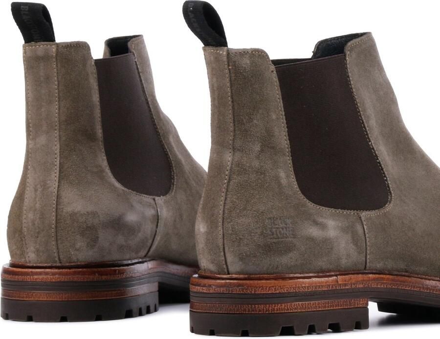 Blackstone GREG UG23 Taupe Chelsea boots Heren Taupe - Foto 8