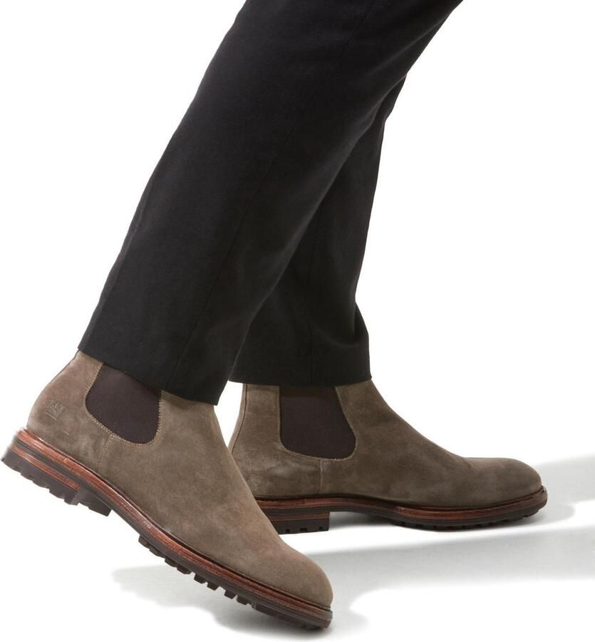 Blackstone GREG UG23 Taupe Chelsea boots Heren Taupe - Foto 7