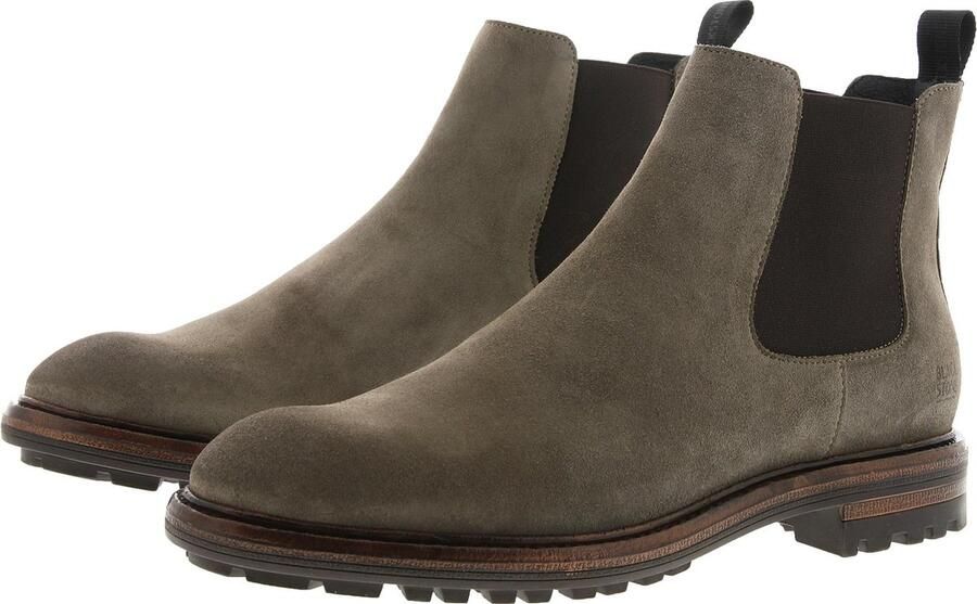 Blackstone GREG UG23 Taupe Chelsea boots Heren Taupe - Foto 13