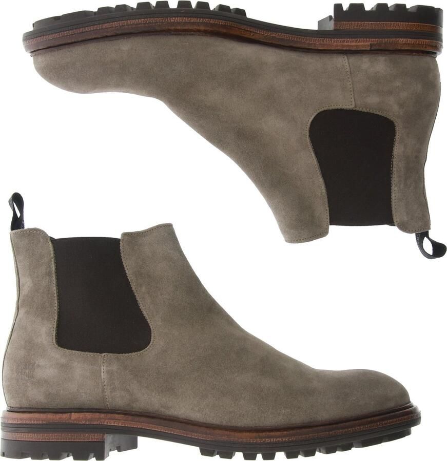 Blackstone GREG UG23 Taupe Chelsea boots Heren Taupe - Foto 5