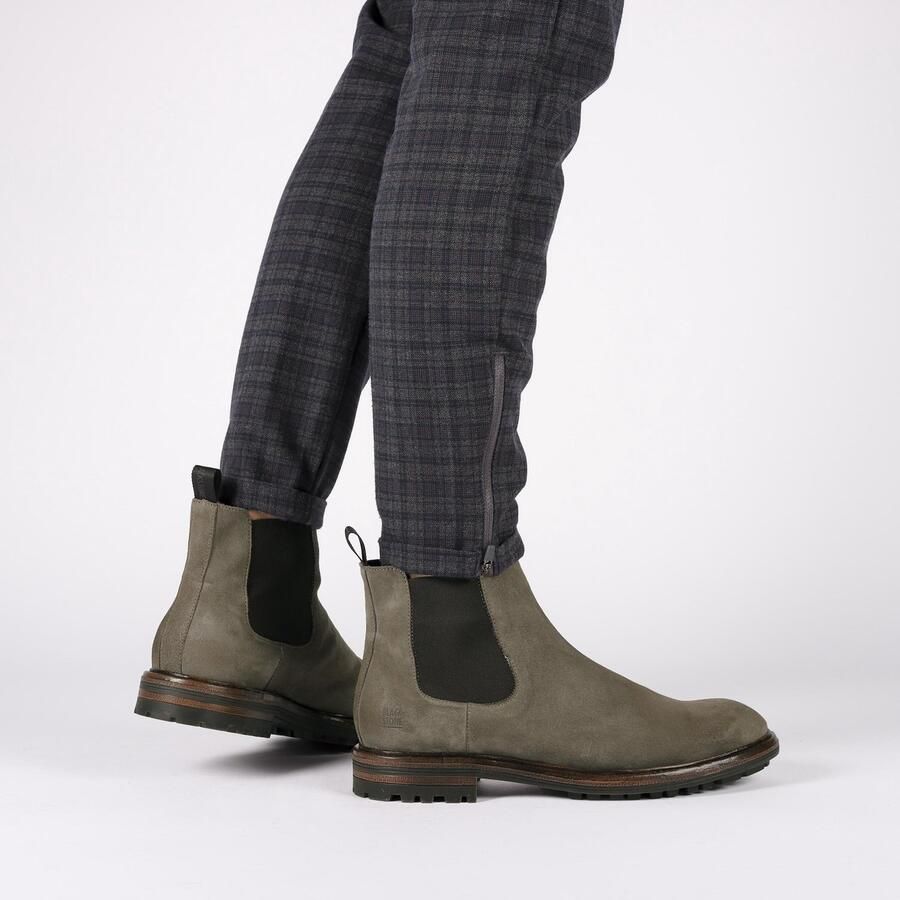Blackstone GREG UG23 Taupe Chelsea boots Heren Taupe - Foto 3