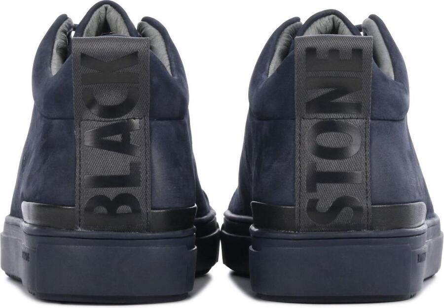 Blackstone Sneakers Heren Hoge sneakers Herenschoenen Nubuck SG19 Blauw - Foto 14