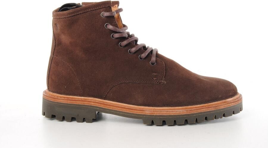 Blackstone heren veterboot Mink Boot suède bruin