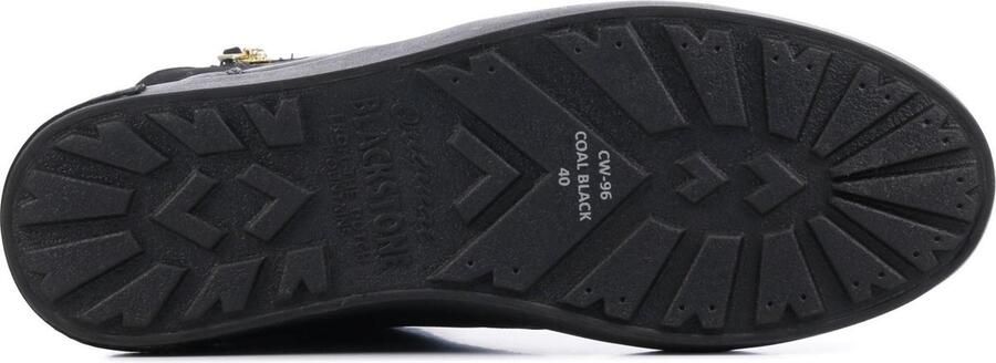 Blackstone Vrouwen Nubuck Veterboots Laarzen Damesschoenen CW96 Zwart - Foto 20