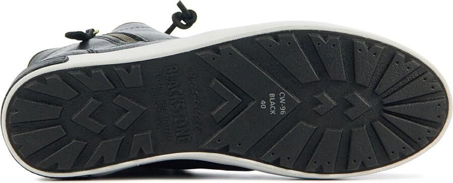 Blackstone Vrouwen Nubuck Veterboots Laarzen Damesschoenen CW96 Zwart - Foto 18