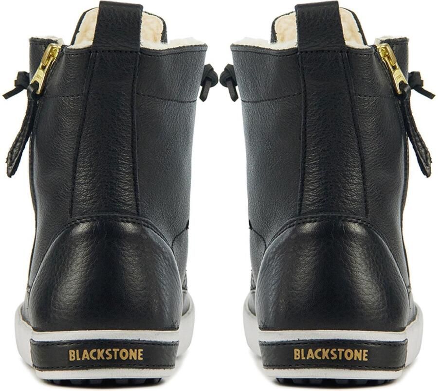 Blackstone Vrouwen Nubuck Veterboots Laarzen Damesschoenen CW96 Zwart - Foto 4