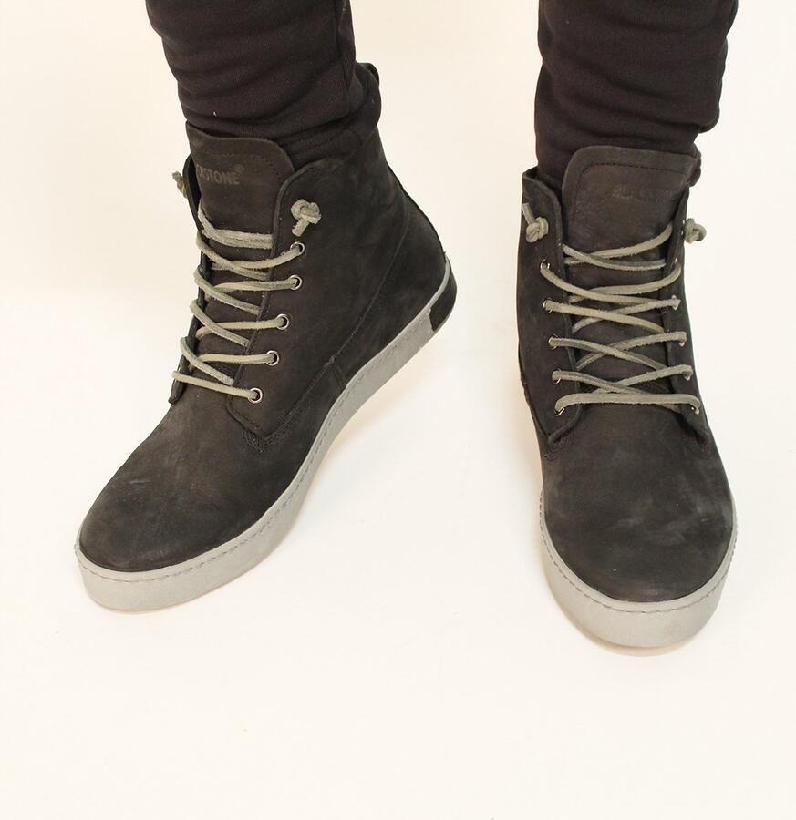 Blackstone GM06 ASPHALT ORIGINAL 6'' BOOTS SHEEPSKIN Man Black - Foto 5