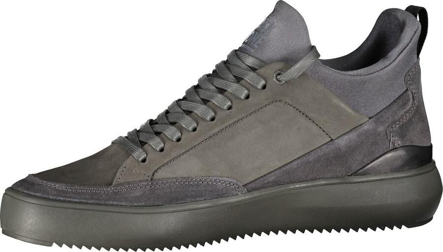 Blackstone Sneakers Heren Lage sneakers Herenschoenen Leer YG15 Antraciet - Foto 16