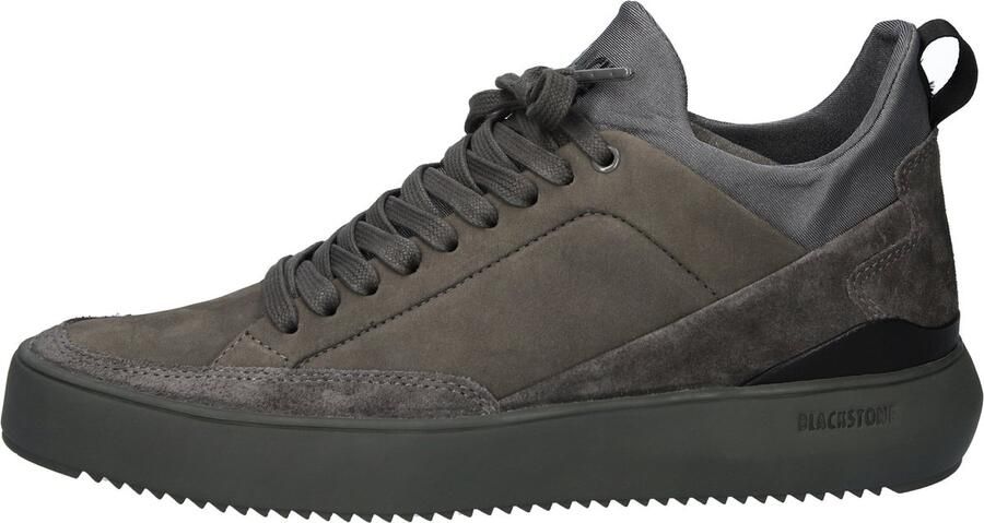 Blackstone Sneakers Heren Lage sneakers Herenschoenen Leer YG15 Antraciet - Foto 17