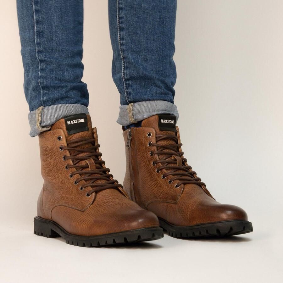 Blackstone JAXON SG33 Old Yellow Boots Heren Brown - Foto 4
