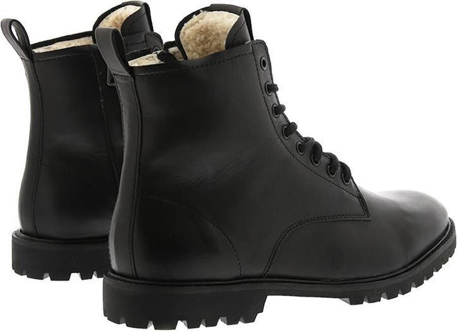 Blackstone Schapenvacht Gevoerde Leren Laarzen Black Heren - Foto 5