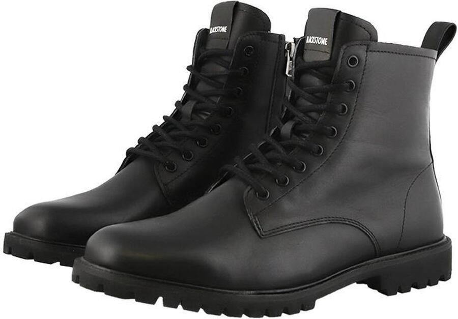 Blackstone Schapenvacht Gevoerde Leren Laarzen Black Heren - Foto 8