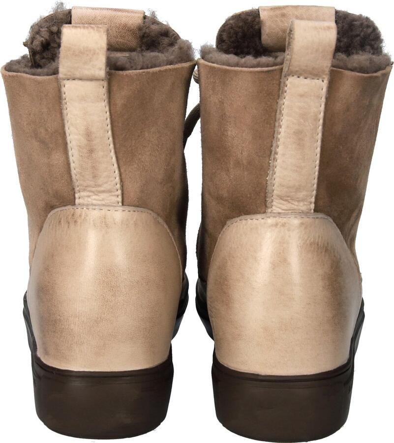 Blackstone KALLIK YL56 FOSSIL HIGH-TOP SHEEPSKIN Vrouw FOSSIL - Foto 4