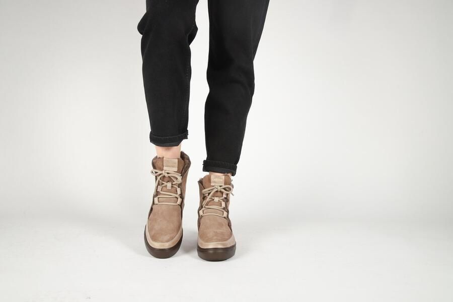 Blackstone KALLIK YL56 FOSSIL HIGH-TOP SHEEPSKIN Vrouw FOSSIL - Foto 9