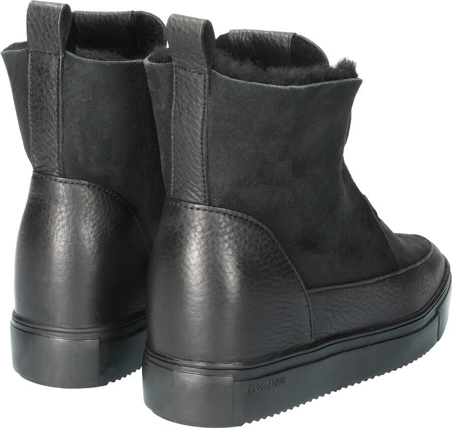 Blackstone KALLIK YL56 NERO HIGH-TOP SHEEPSKIN Vrouw Black - Foto 3