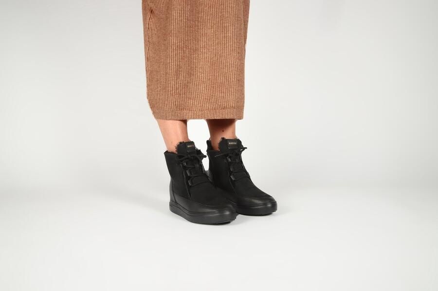 Blackstone KALLIK YL56 NERO HIGH-TOP SHEEPSKIN Vrouw Black - Foto 8