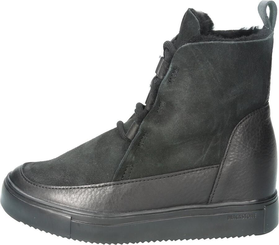 Blackstone KALLIK YL56 NERO HIGH-TOP SHEEPSKIN Vrouw Black - Foto 6