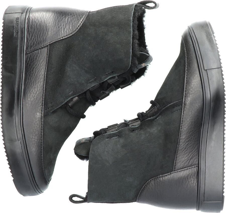 Blackstone KALLIK YL56 NERO HIGH-TOP SHEEPSKIN Vrouw Black - Foto 4