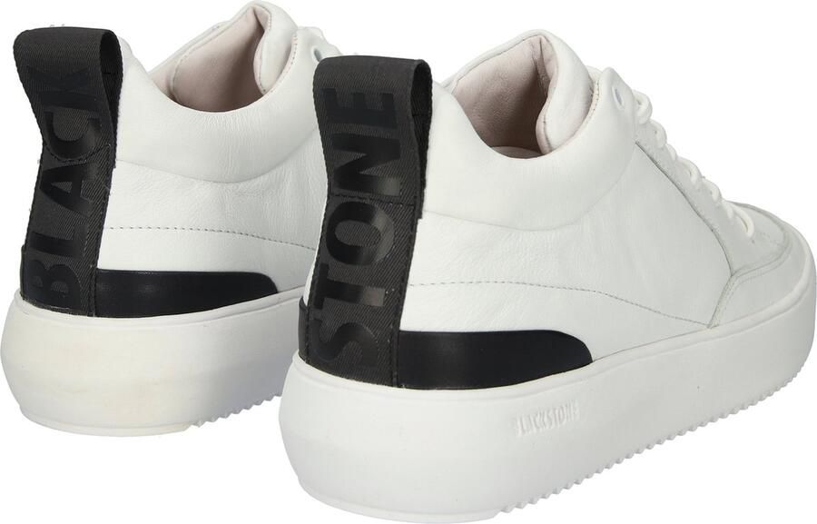 Blackstone KEVIN XG89 White Sneaker (mid) Heren White - Foto 13