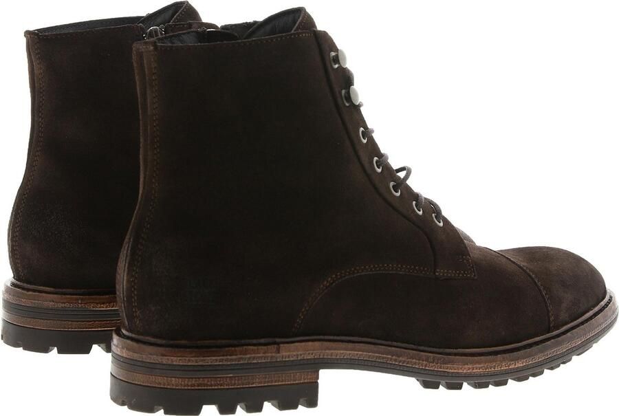 Blackstone LESTER UG20 SOUL BROWN HIGH TOP SUEDE BOOTS Man Brown - Foto 11
