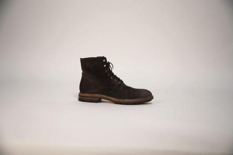 Blackstone LESTER UG20 SOUL BROWN HIGH TOP SUEDE BOOTS Man Brown - Foto 12