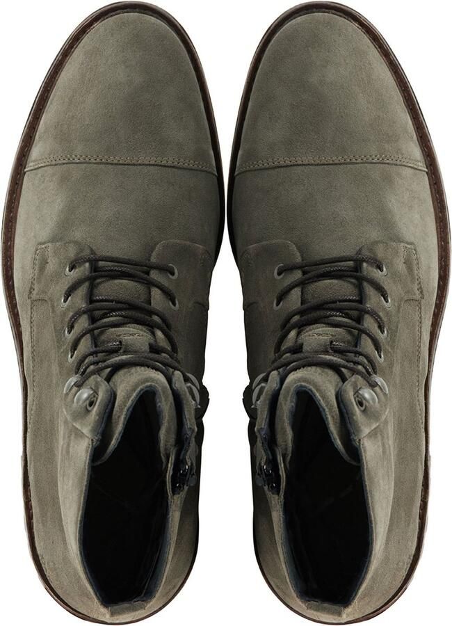 Blackstone LESTER UG20 TAUPE HIGH TOP SUEDE BOOTS Man Brown - Foto 8