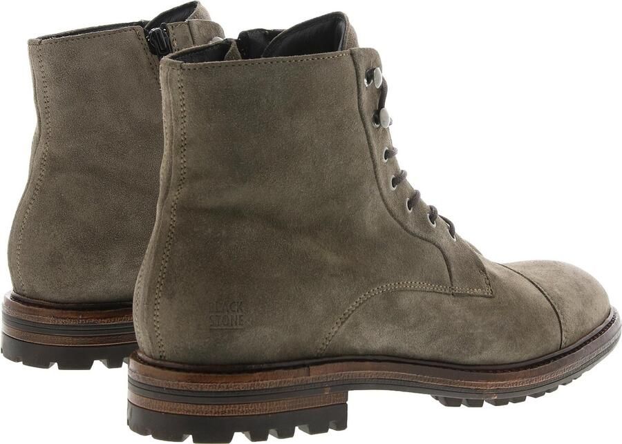 Blackstone LESTER UG20 TAUPE HIGH TOP SUEDE BOOTS Man Brown - Foto 9