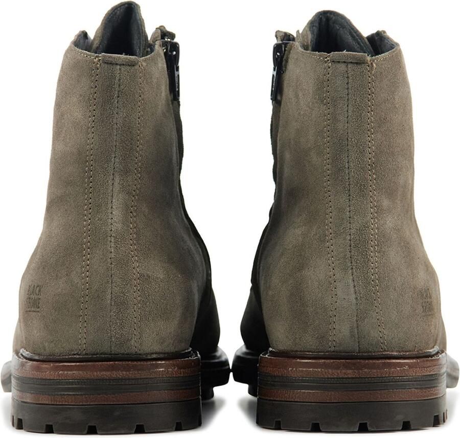 Blackstone LESTER UG20 TAUPE HIGH TOP SUEDE BOOTS Man Brown - Foto 6