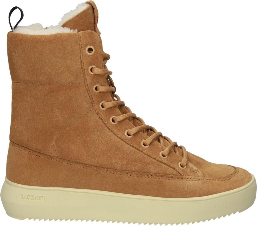 Blackstone LIUNA AL215 Candied Ginger Sneaker (high) Vrouw Light brown