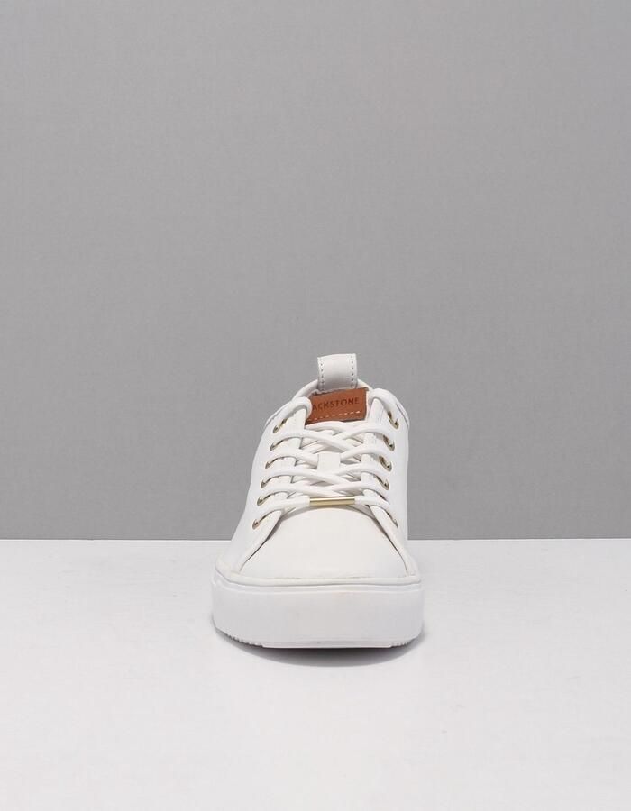 Blackstone Vrouwen Leren Lage sneakers Damesschoenen PL97ld Wit - Foto 12