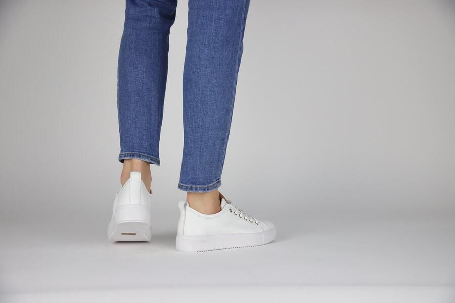 Blackstone Vrouwen Leren Lage sneakers Damesschoenen PL97ld Wit - Foto 17