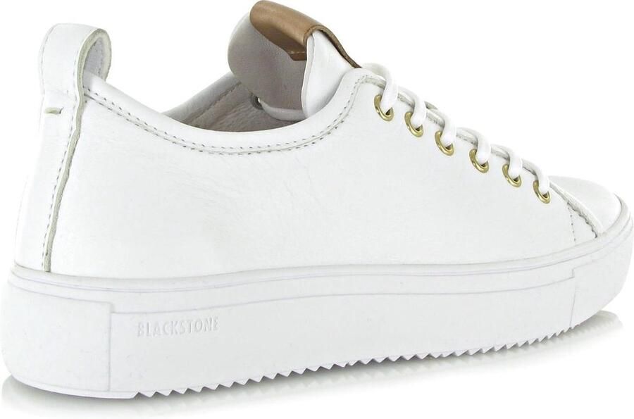 Blackstone Vrouwen Leren Lage sneakers Damesschoenen PL97ld Wit - Foto 19