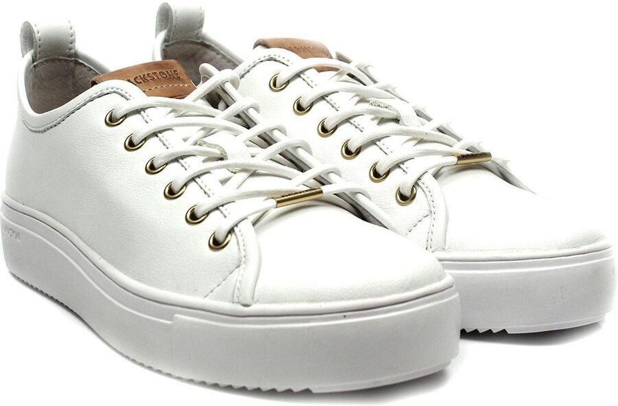 Blackstone Vrouwen Leren Lage sneakers Damesschoenen PL97ld Wit - Foto 20