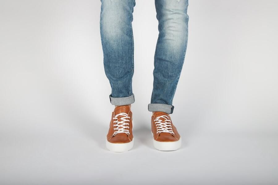 Blackstone MORGAN LOW ZG18 Rust Sneaker (low) Heren Cognac - Foto 4