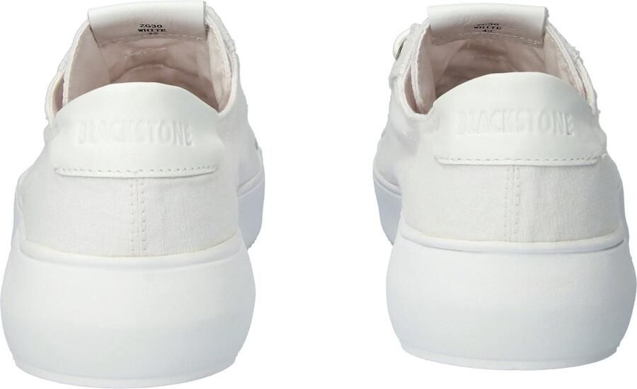 Blackstone MORGAN ZG30 WHITE CANVAS LOW SNEAKER Man White - Foto 2