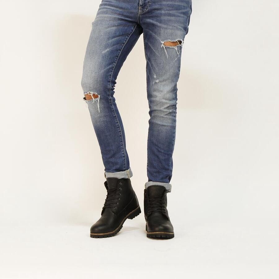 Blackstone Colin Om60 OLD Yellow Men's Boot Sheepskin Bruin Heren - Foto 3