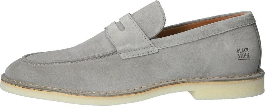 Blackstone Klassieke Lichtgrijze Loafer Instappers Gray Heren - Foto 6