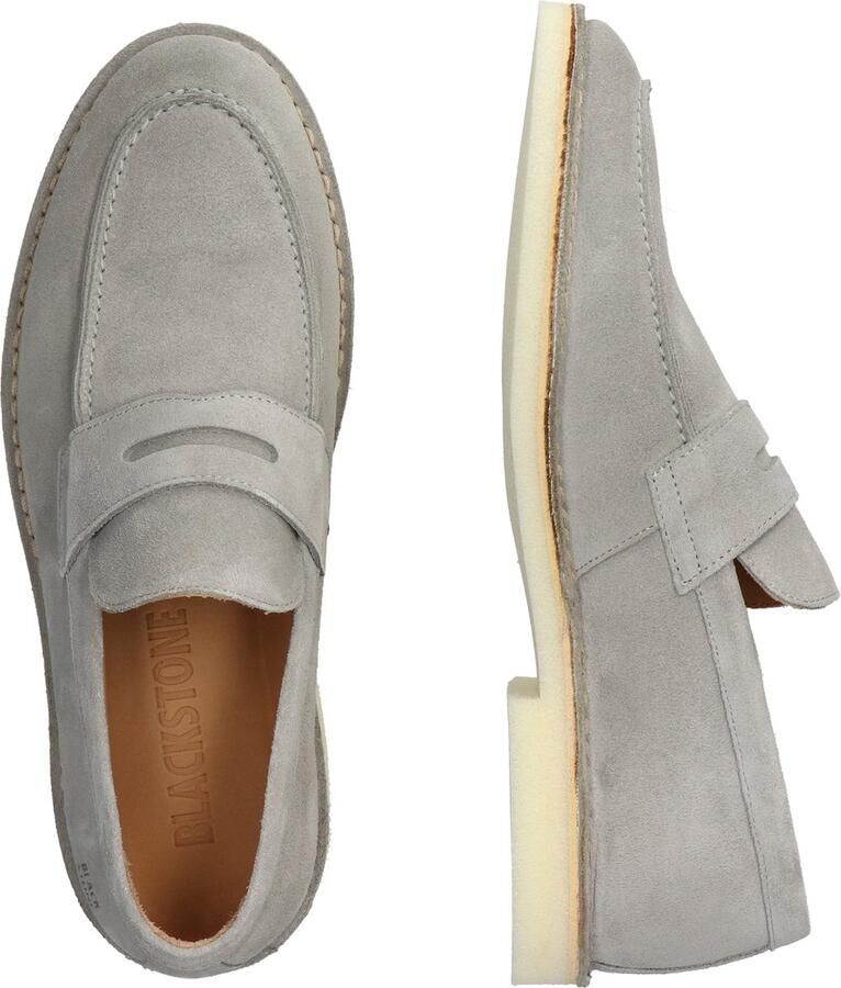 Blackstone Klassieke Lichtgrijze Loafer Instappers Gray Heren - Foto 2