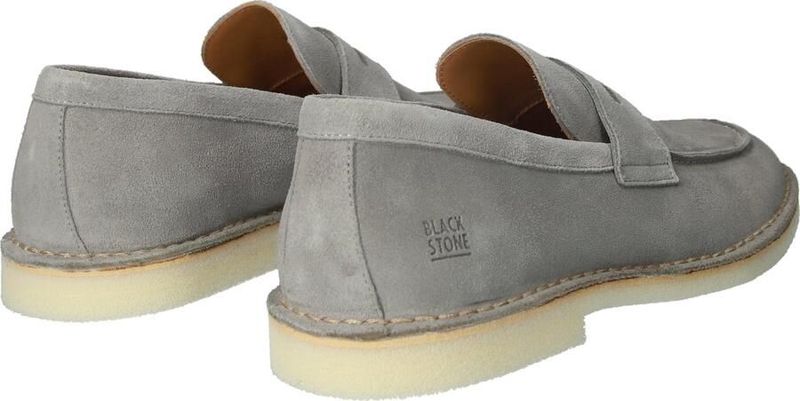 Blackstone Klassieke Lichtgrijze Loafer Instappers Gray Heren - Foto 4