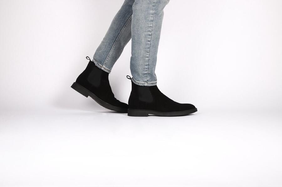 BLACKSTONE WG81 owen Zwart Suede Chelsea boots Heren - Foto 7