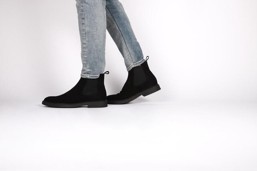 BLACKSTONE WG81 owen Zwart Suede Chelsea boots Heren - Foto 8