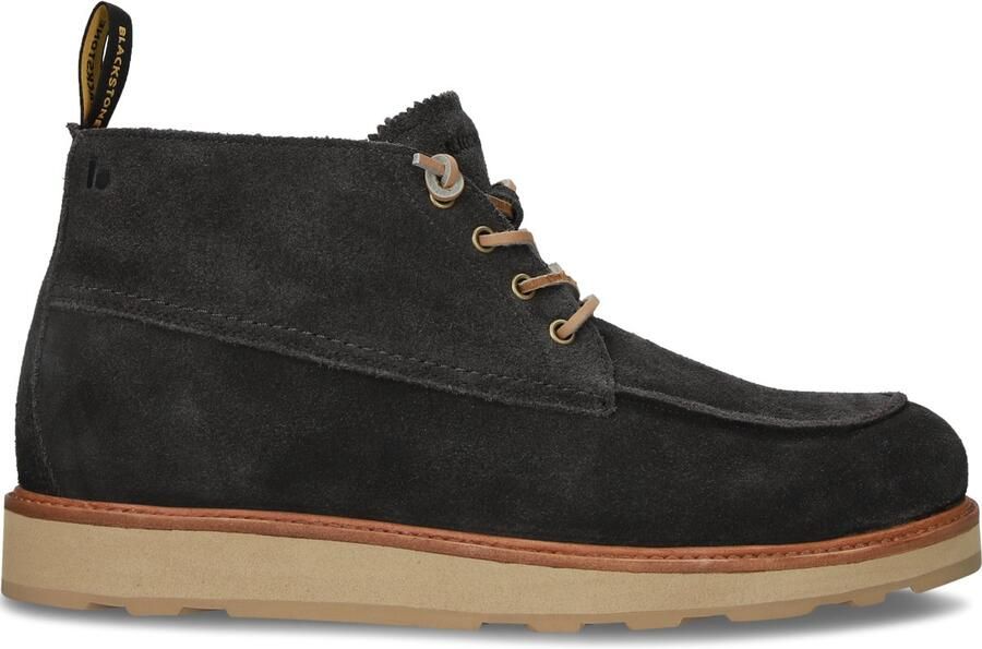 Blackstone PERIDOT ASHER MID GG652 Bitumen Boots Heren Dark grey