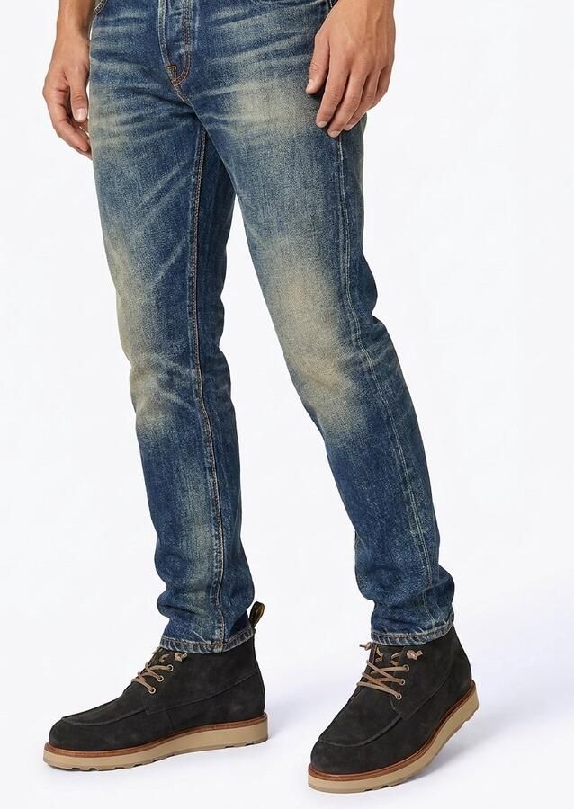Blackstone PERIDOT ASHER MID GG656 Bitumen Lace-ups Heren Dark grey - Foto 5