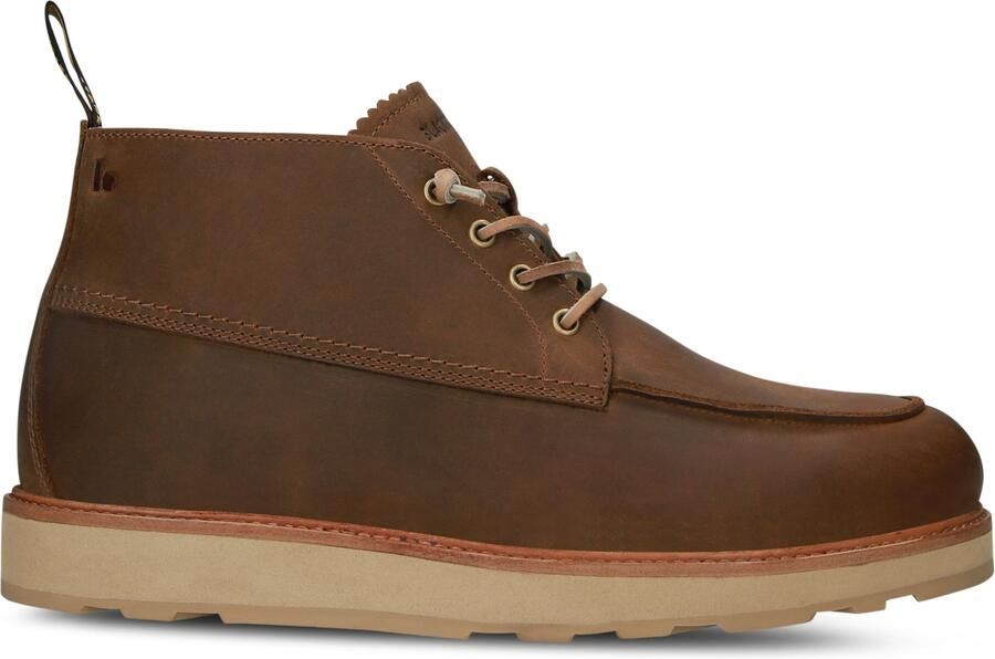 Blackstone PERIDOT ASHER MID GG657 Tan Bikerboots Man Dark brown