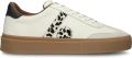 Blackstone QUARTZ AUDEN EL280 White Dawn Leopard Sneaker (low) Dames Off white - Leopard/Bruin